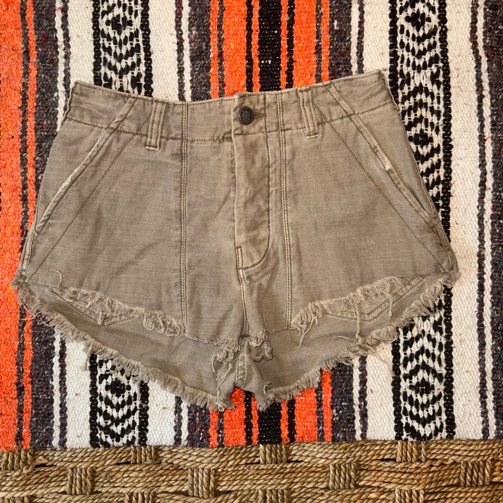 free people cargo shorts